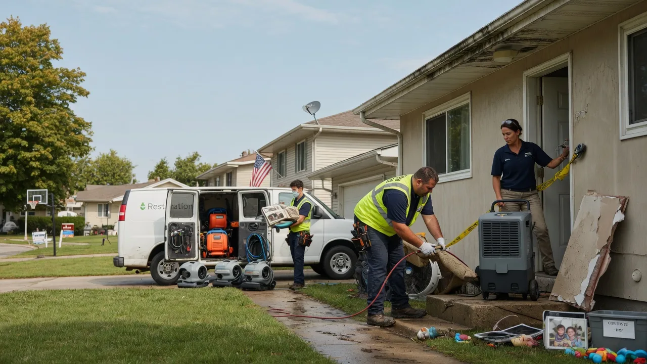 Water Damage Restoration in Trenton, NJ near me